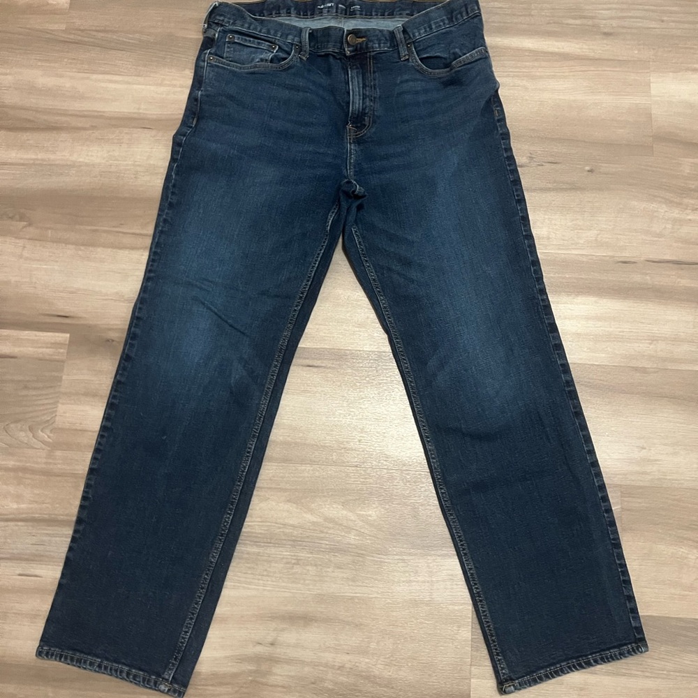 Old Navy Men's Classic Indigo Straight Jeans